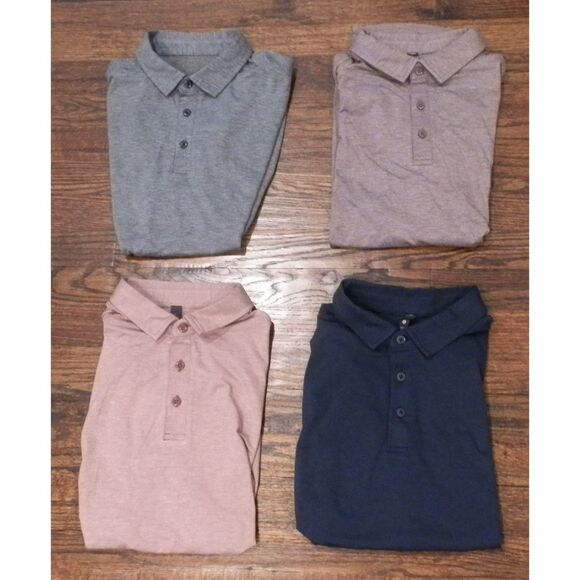 Lululemon Athletica Polo Shirts Size Small Lot of 4 READ